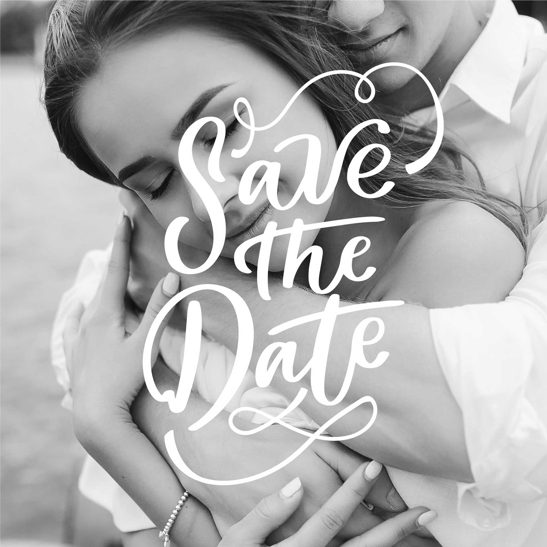 Save the date-kort