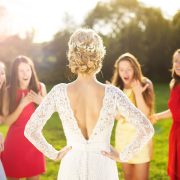 First look fotografering med forloverne