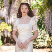 Bridgerton brudekjole Fra Allure Bridals