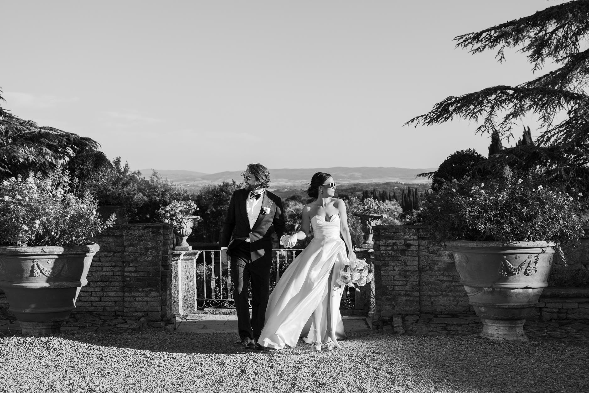 Anett og Lars - bryllup i Toscana