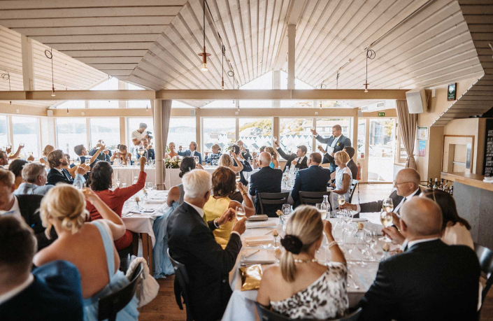 Hovås Kallbadhus - unikt selskapslokale ved havet
