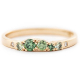 Keto Meadow 2mm Grønn Fargediamant-ring, Jussi Louesalmi, Au3 Goldsmiths