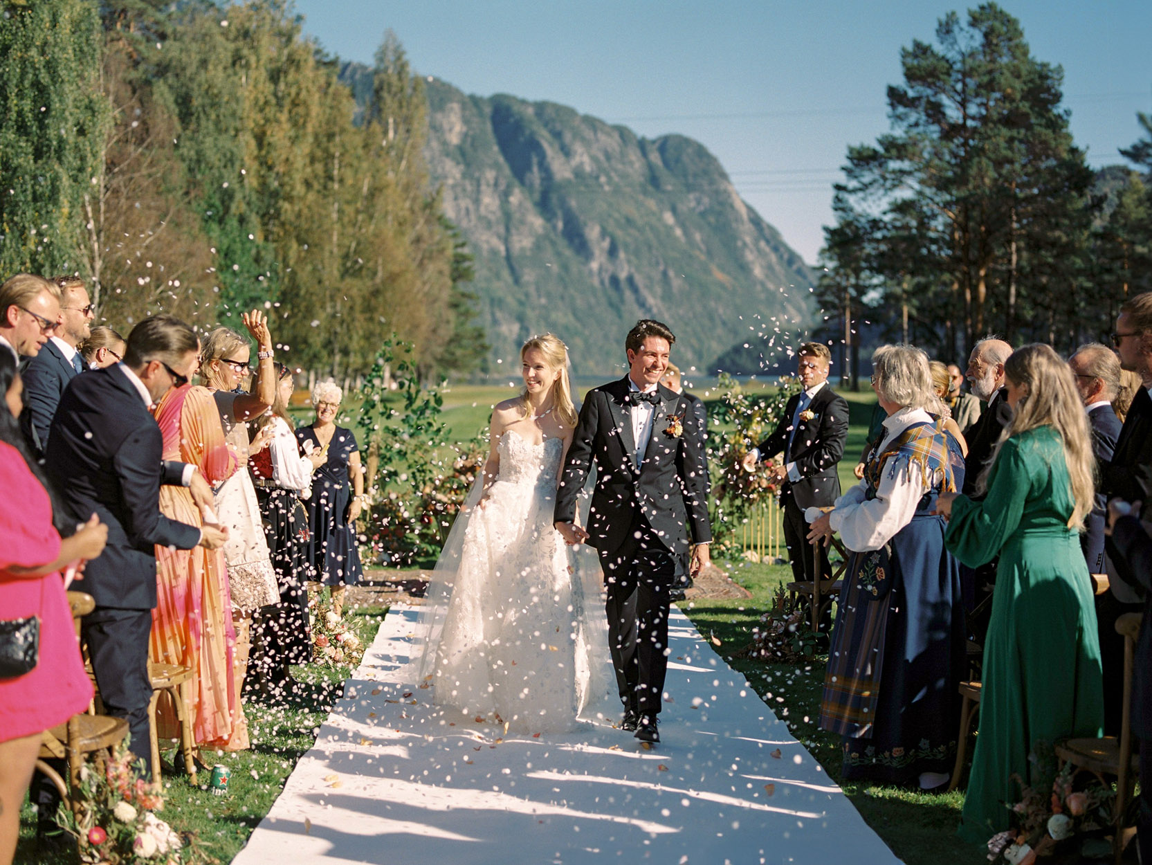 Eventyrbryllup på Dalen Hotel