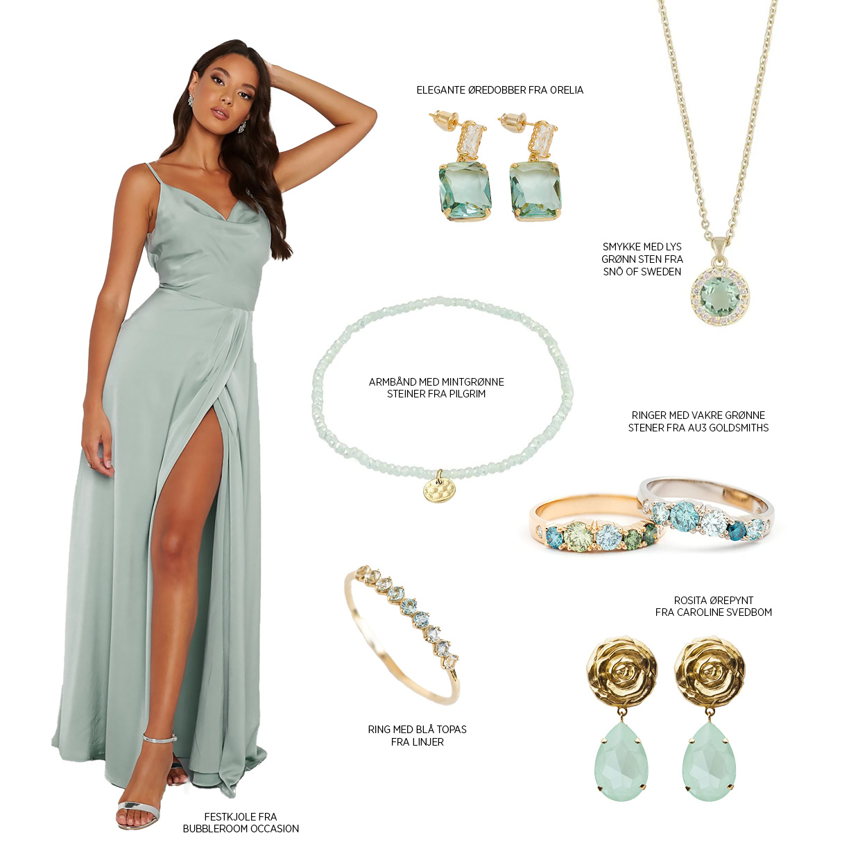 3 looks til bryllupsgjesten 3 looks til bryllupsgjesten